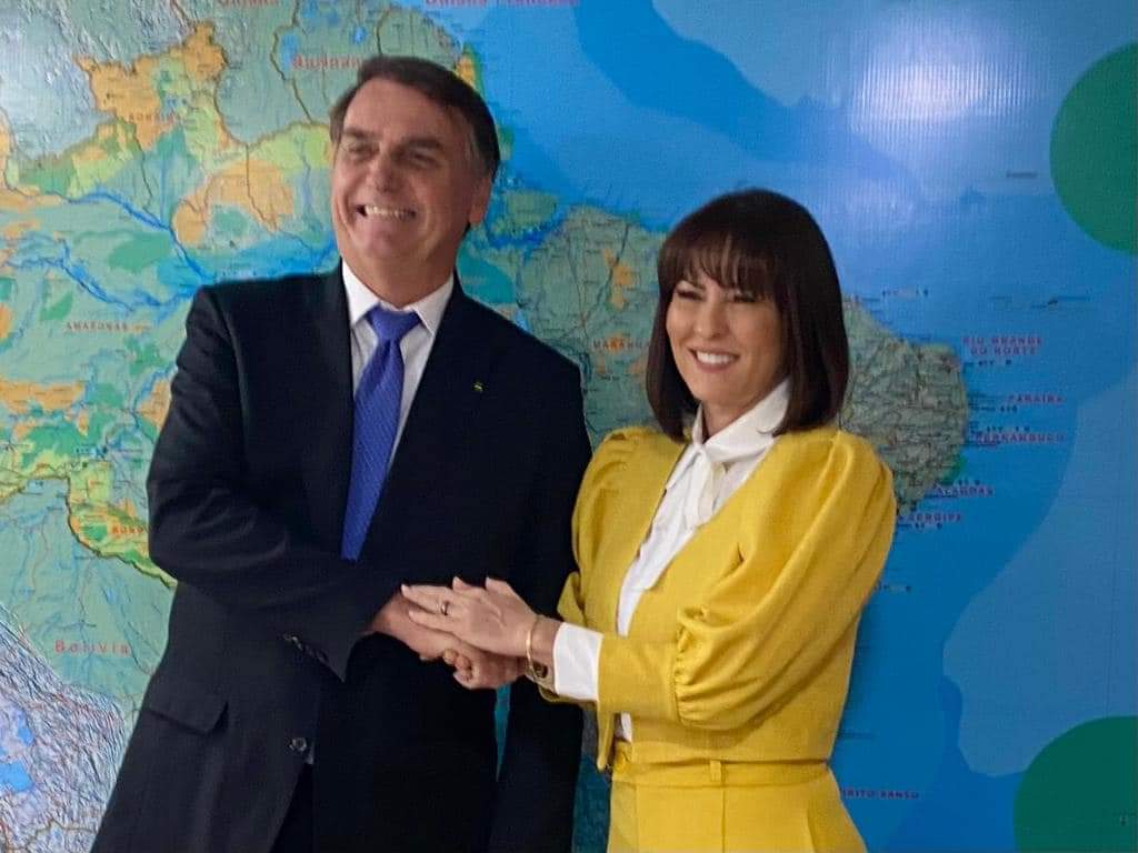 Marcia é recebida por Bolsonaro e fala em aliança por uma Acre mais próspero
